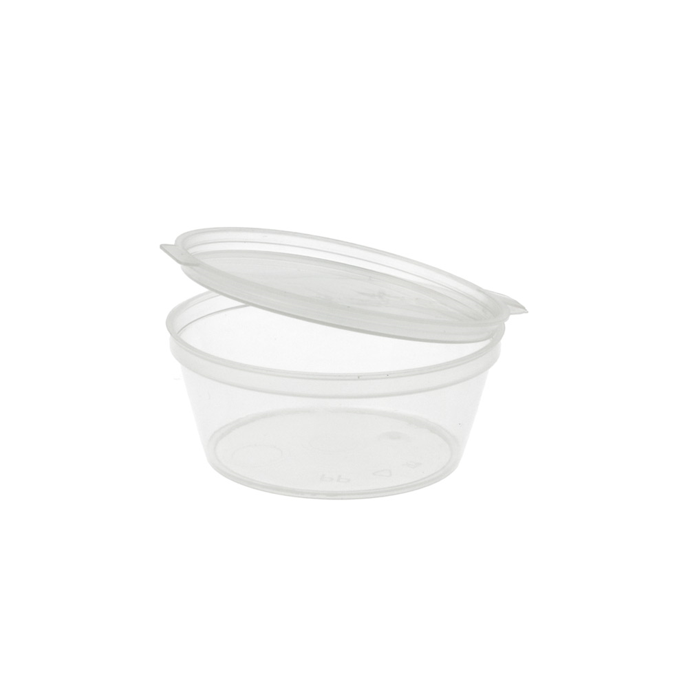 Kleine Dose Mit Deckel 60 Ml Ø6/4,6X2.5 Cm Transparent Pp (1000 Einhei