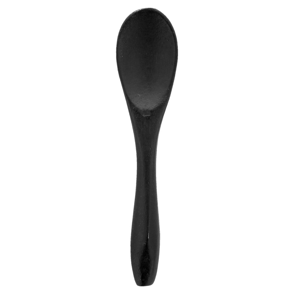 löffel bambus Mini Löffel 'Bamboo' 9 Cm Schwarz Bambus (50 Einheit)
