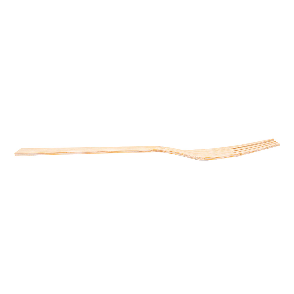 Gabel Bamboo 17 Cm Natur Bambus (100 Einheit)